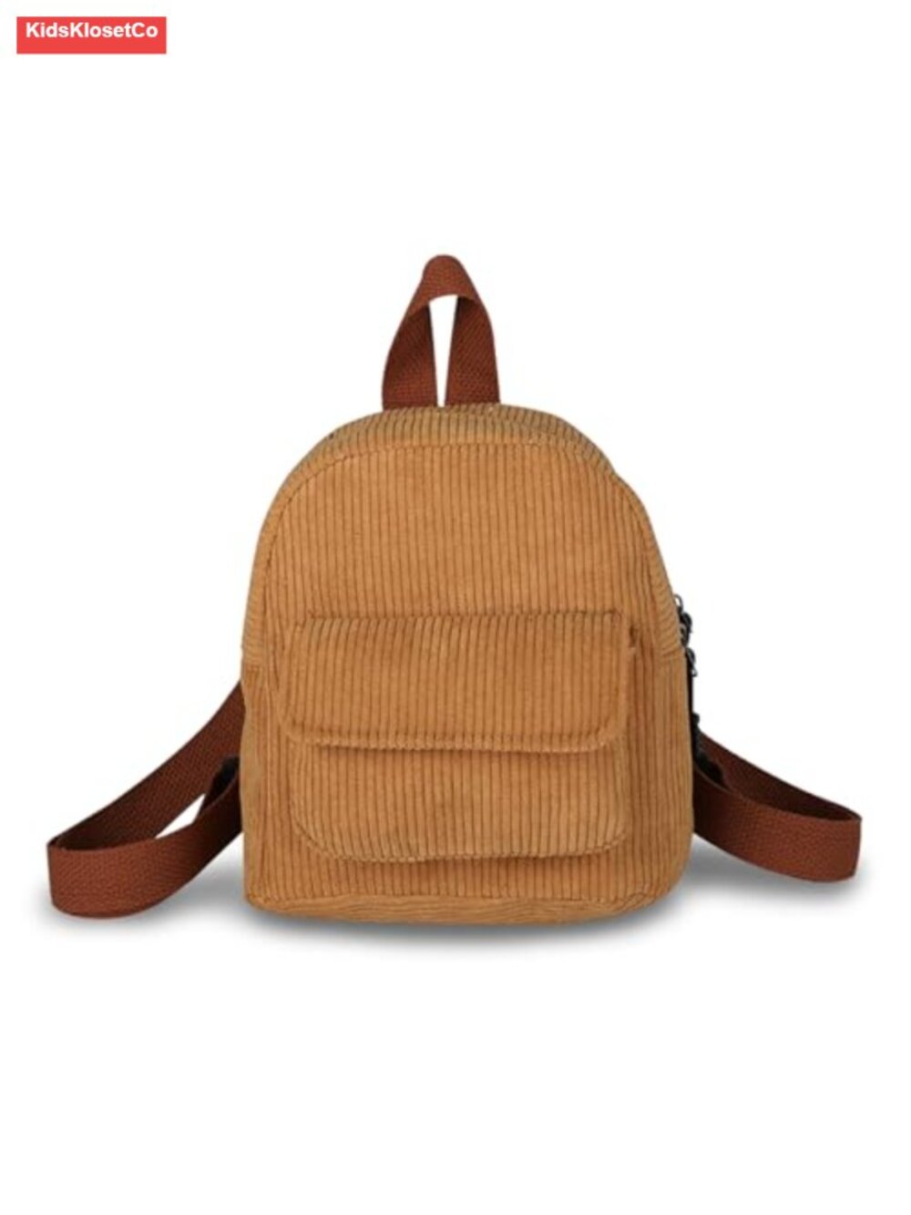 Corduroy Mini Backpack Purse for Women Adjustable Strap Lightweight Handbag